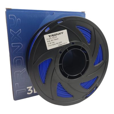 Tododescuento Filamento 3D Pla Tronxy De 1.75Mm Y 1Kg Azul