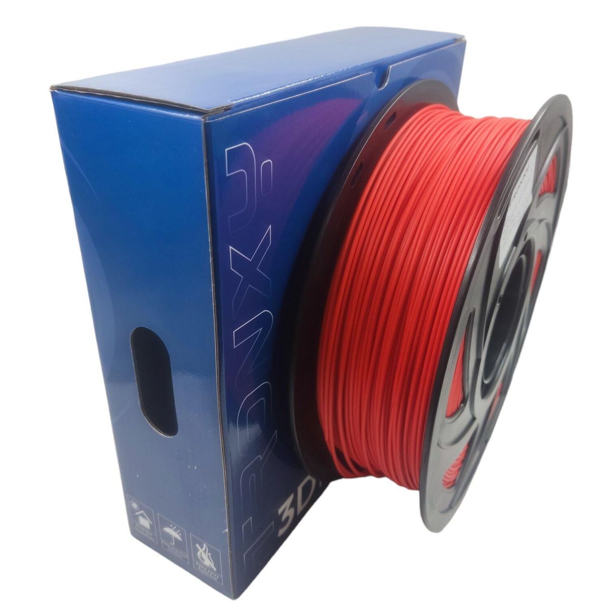TODODESCUENTO - Filamento 3d Pla Tronxy De 1.75mm Y 1kg Rojo
