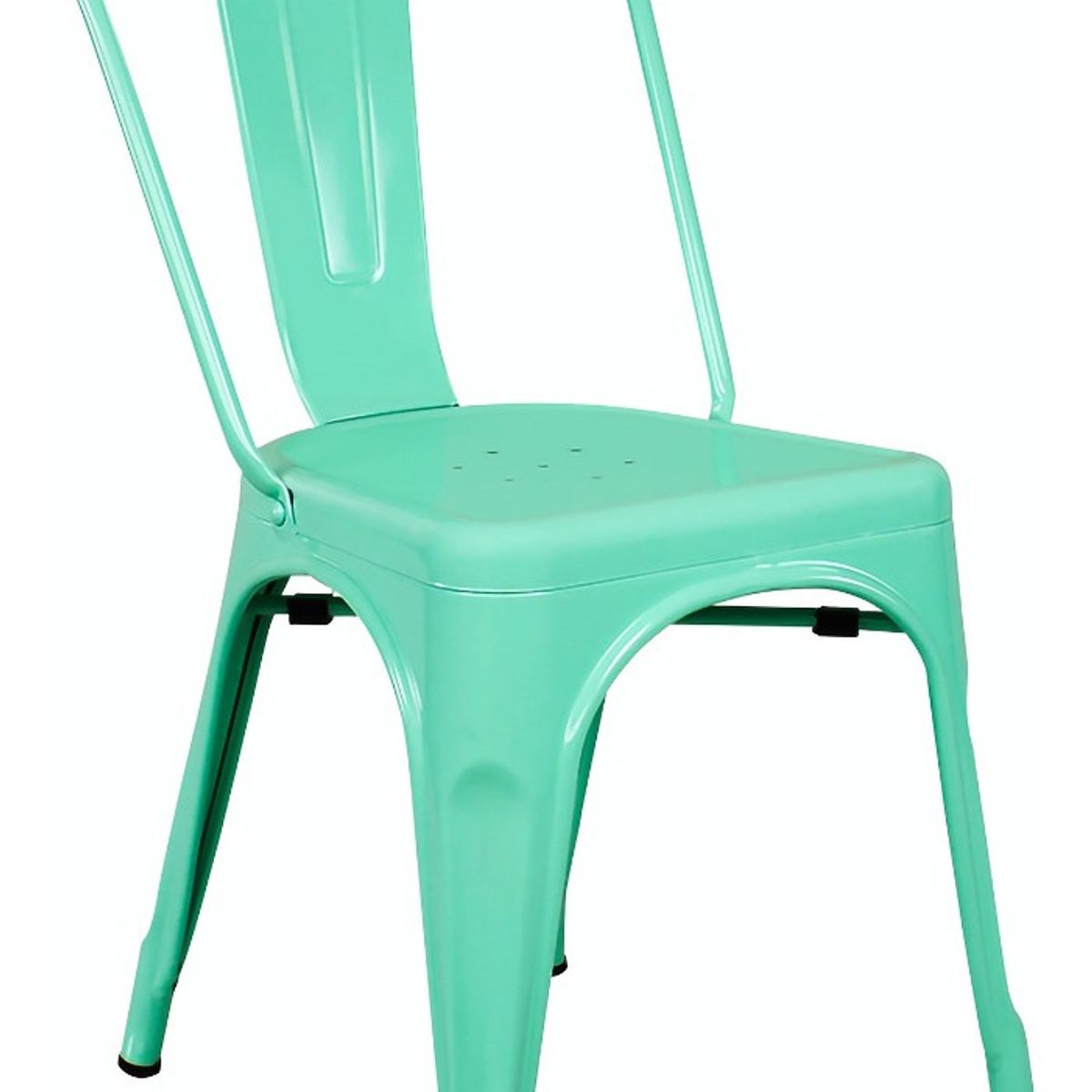 TODODESCUENTO - Pack 4 Sillas Tolix Color Mint, Comedor, Evento, Restaurant