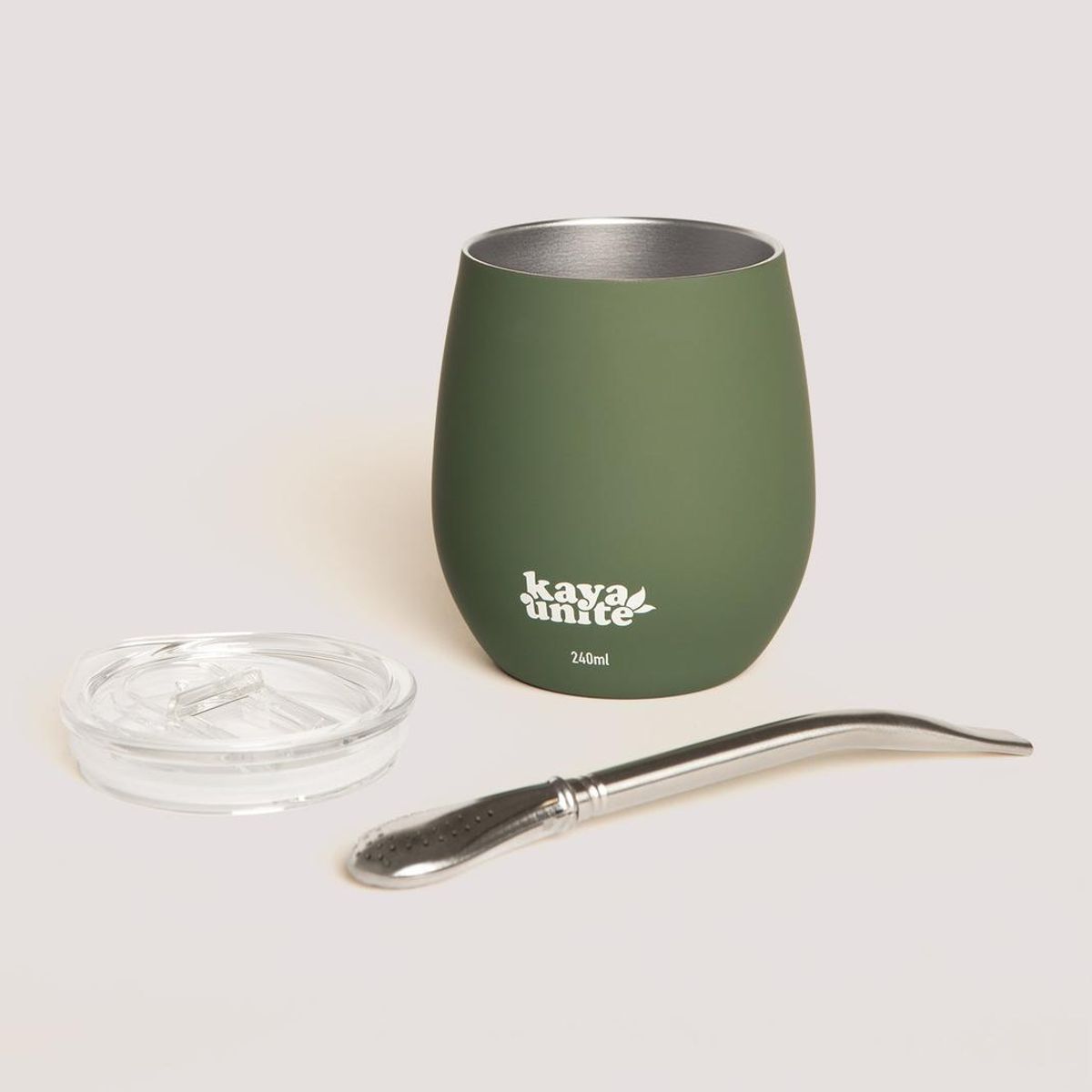 KAYA UNITE - Matera 240ml Logo Olive