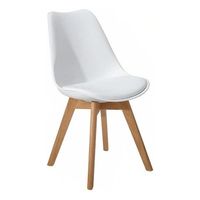 Pack 4 Sillas Tulip Color Blanco, Comedor, Bar, Negocio
