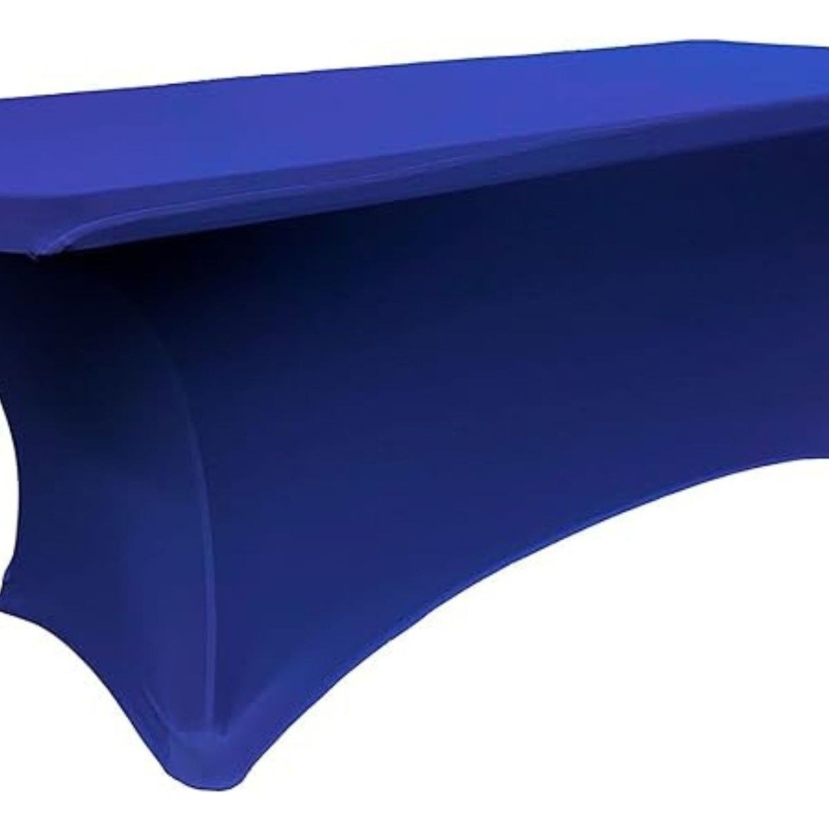TODODESCUENTO - Mantel Forro Spandex Para Mesa Plegable 1.80 Mts, Azul