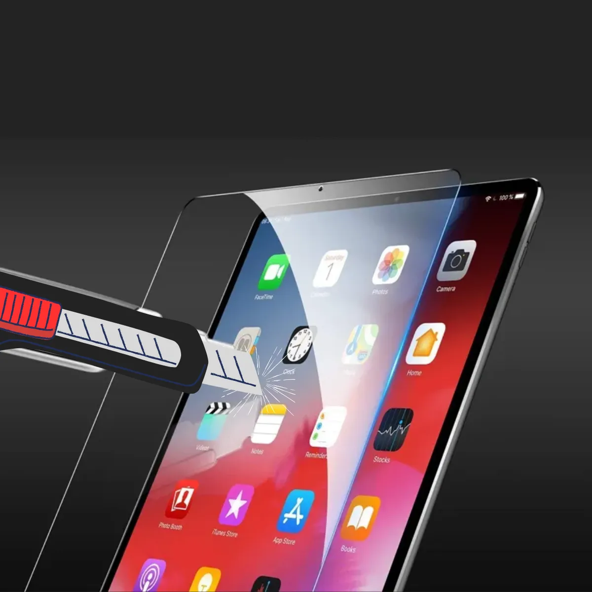 GENERICO - Vidrio Templado Para Apple Ipad 10,2 de 7ma 8va 9na Gen