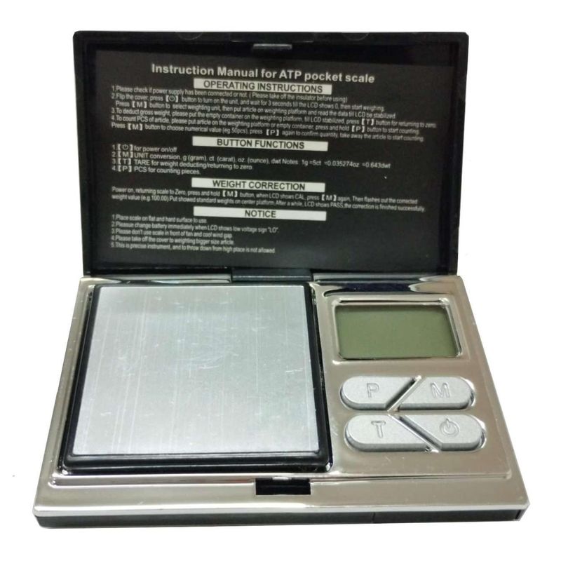 GEN - Mini Gramera Pesa De Bolsillo Digital Precision 0.01-200g