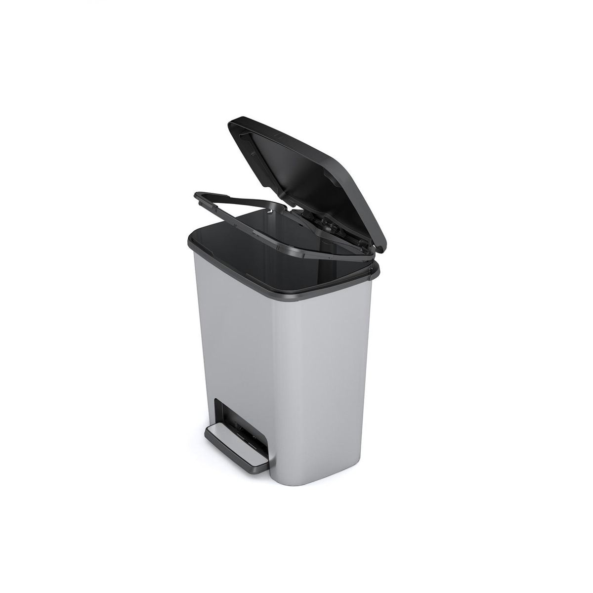 KETER - Basurero Compatta 25L Keter Gris