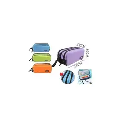 GENERICO - Estuche Rectangular Colores 23x10 Cm