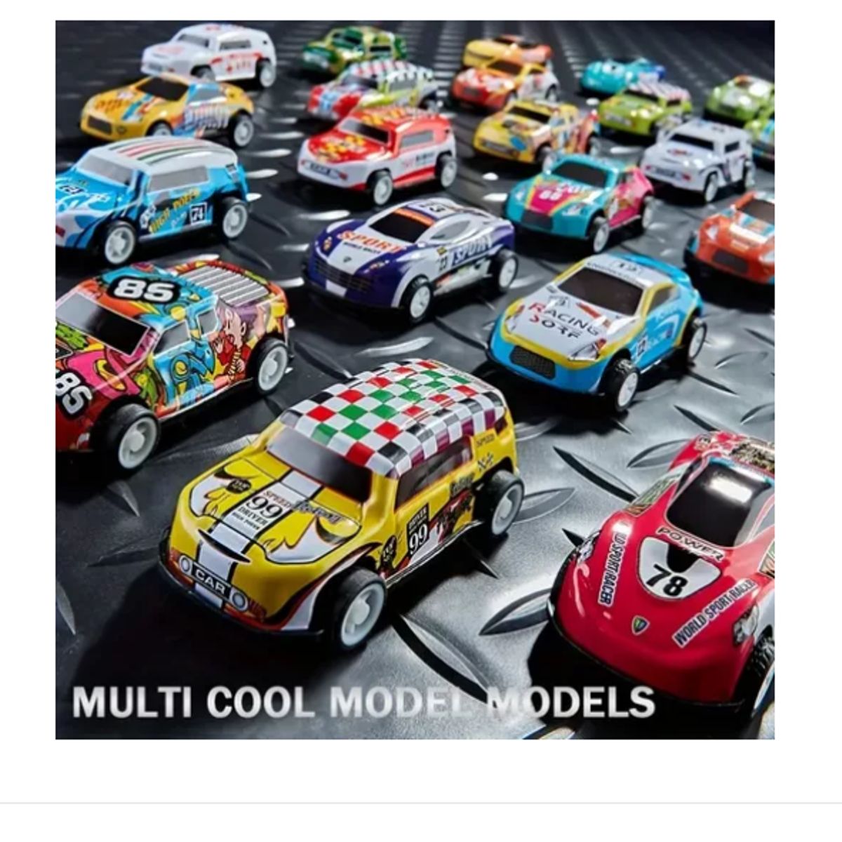 GENERICO - Set De 30 Autos  De Metal