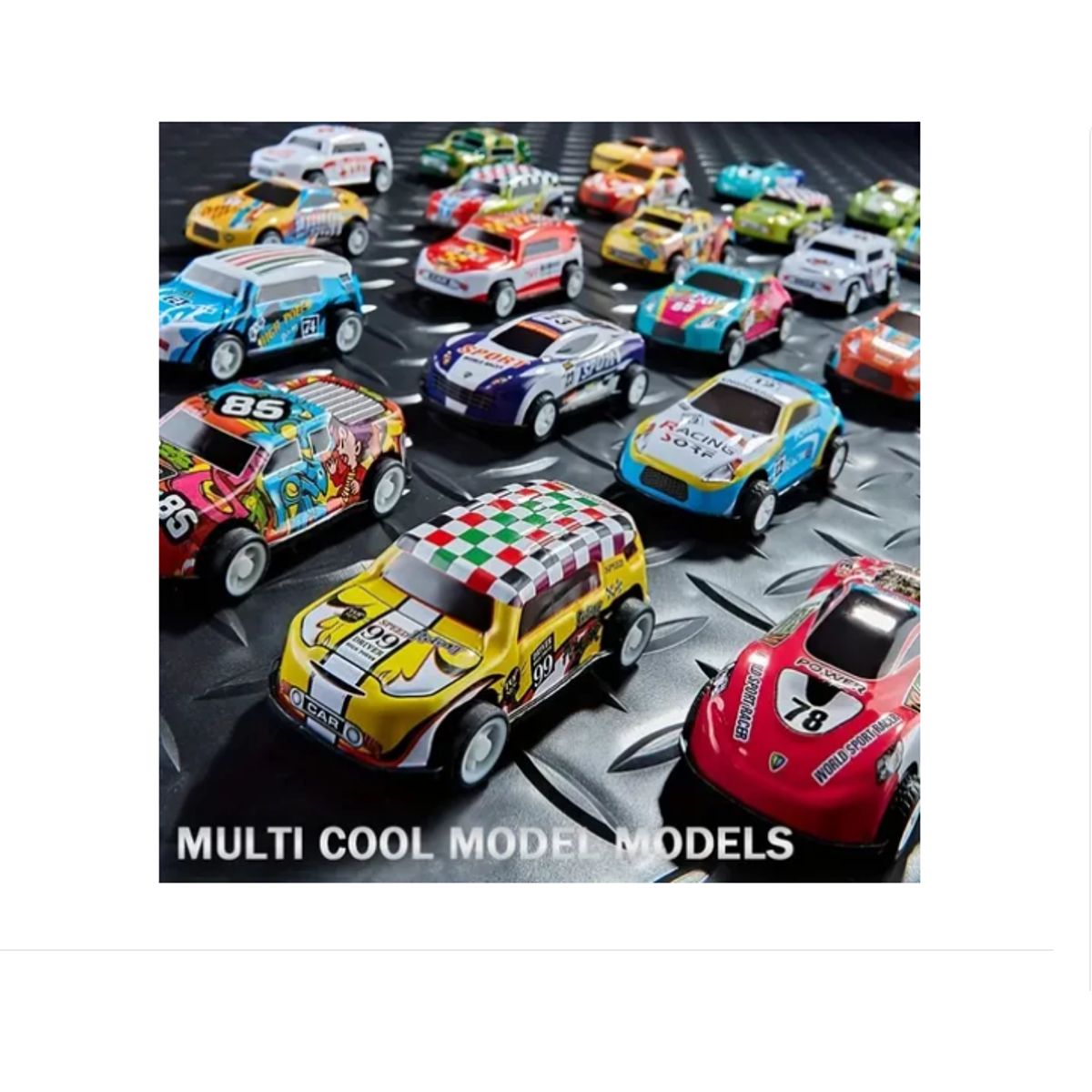 GENERICO - Set De 30 Autos  De Metal