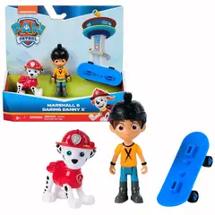 PAW PATROL - Set Figuras Marshall Y Daring Danny X