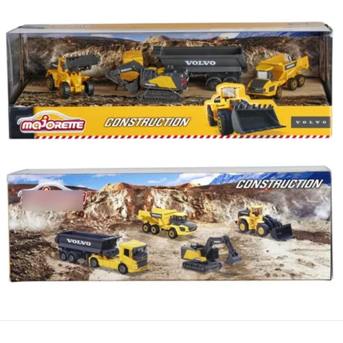 GENERICO - Vehículos De Construcción 4 Pack