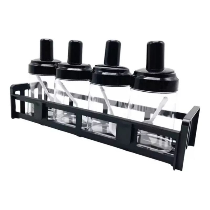 OEM - Porta Especiero De Condimentos 4 Potes