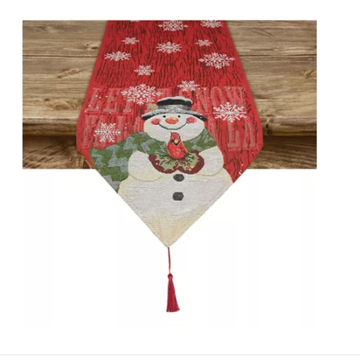GENERICO - Camino De Mesa Con Adornos Navideños Decoración 33x182