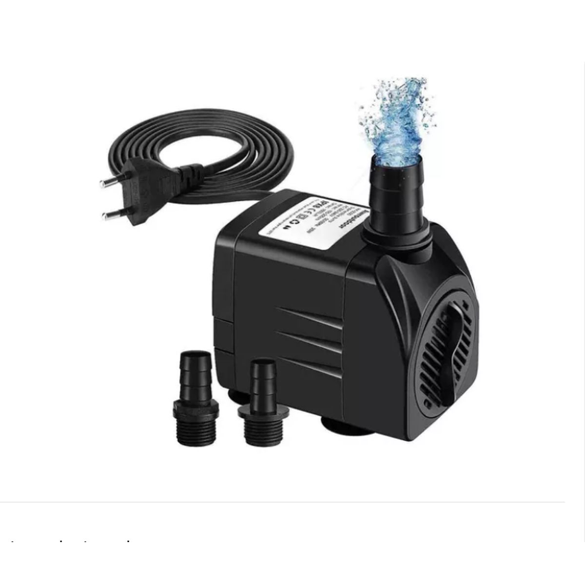 GENERICO - Bomba De Agua Sumergible Y Regulable