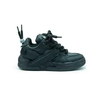 Zapatilla urbana hombre casual ogiy negra sin caña