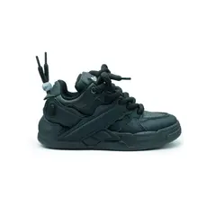 APOSTOL - Zapatilla urbana hombre casual ogiy negra sin caña