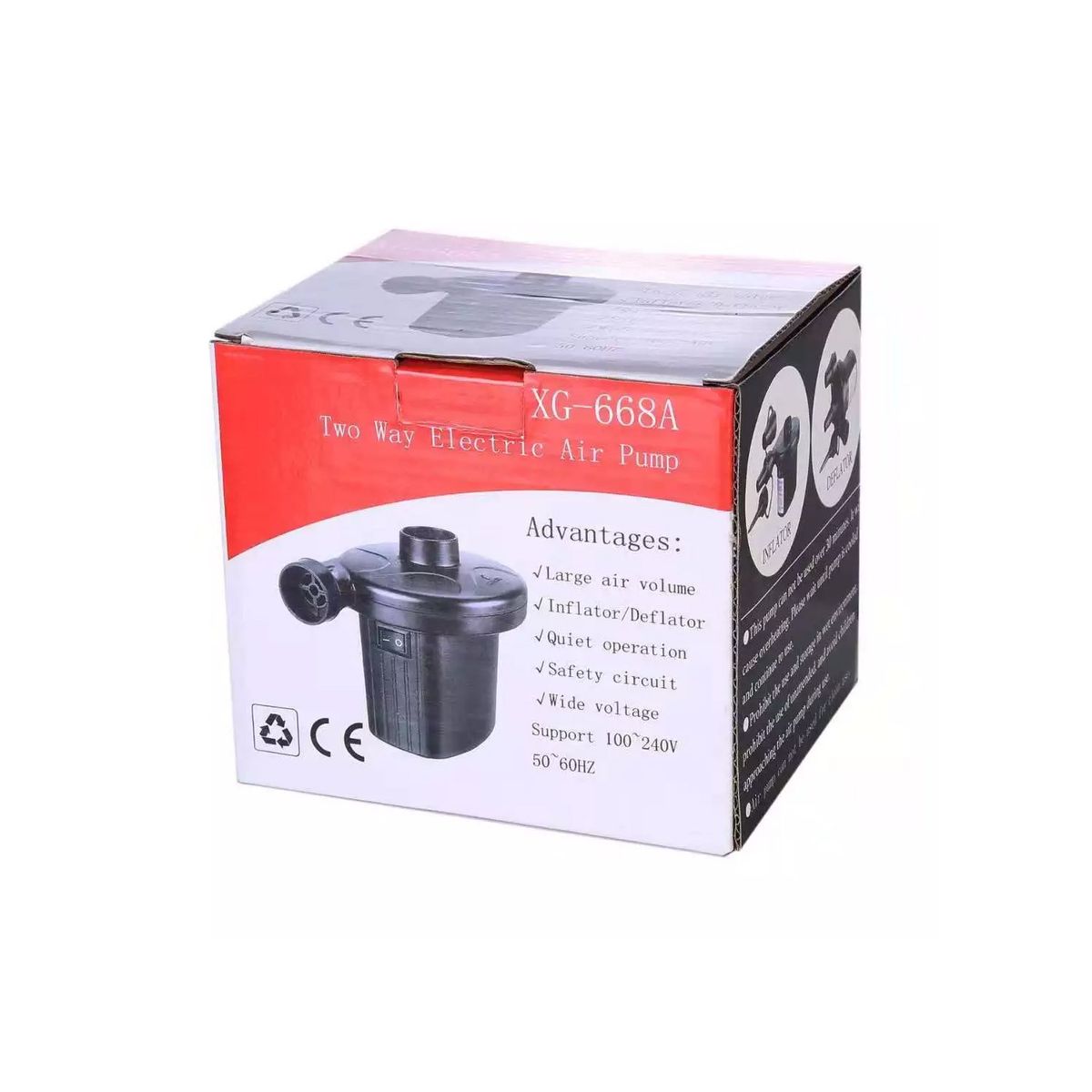 GENERICO - Inflador Eléctrico Hogar Y Automóvil 22012v - SC