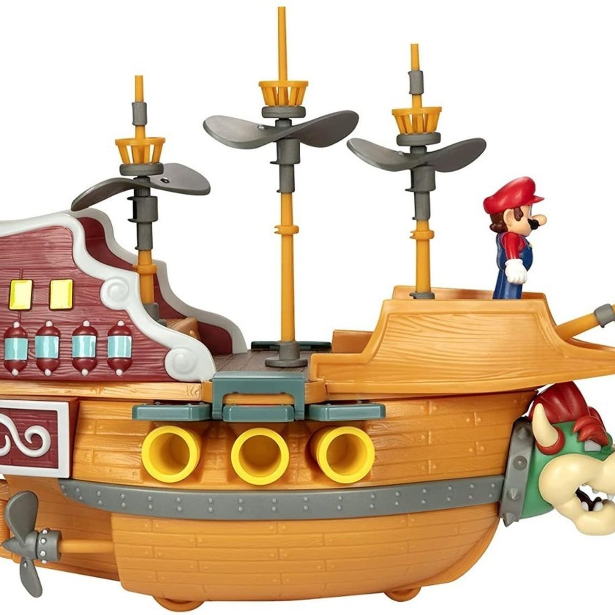 NINTENDO - Super Mario- Deluxe Bowser's Airship Playset - Nintendo