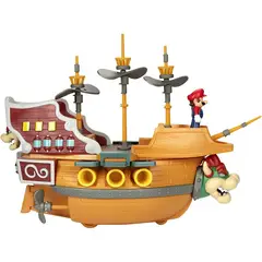 NINTENDO - Super Mario- Deluxe Bowser's Airship Playset -