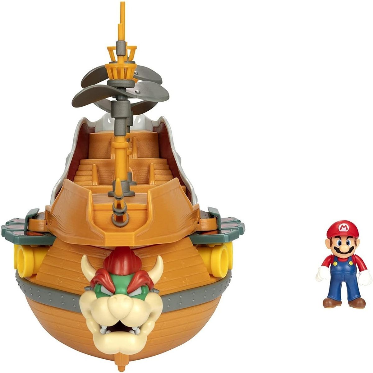 NINTENDO - Super Mario- Deluxe Bowser's Airship Playset - Nintendo