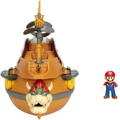Imagen 2 del producto Super Mario- Deluxe Bowser's Airship Playset -