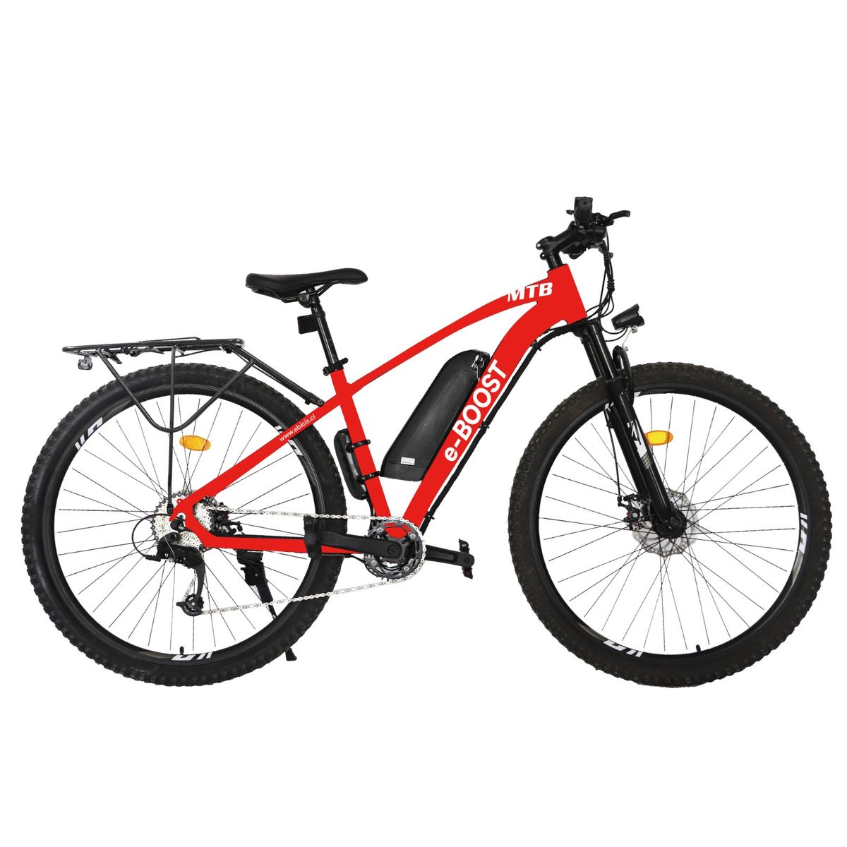 EBICIS - Bicicleta eléctrica MTB Aro 27,5 Ebicis EBOOST Red