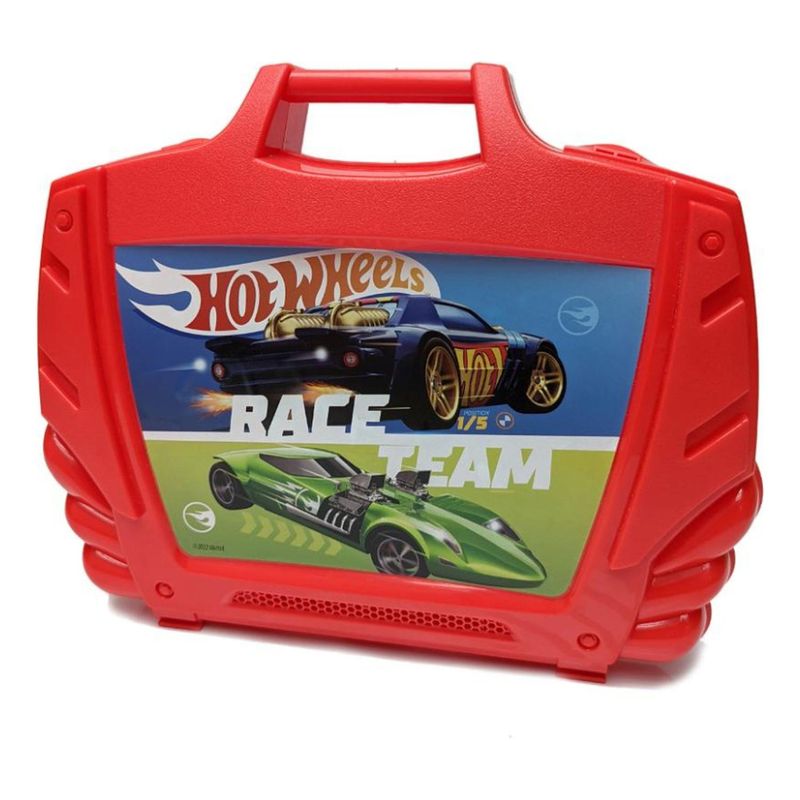 HOT WHEELS - Hot Wheels Maletín Guarda Autos - Rojo