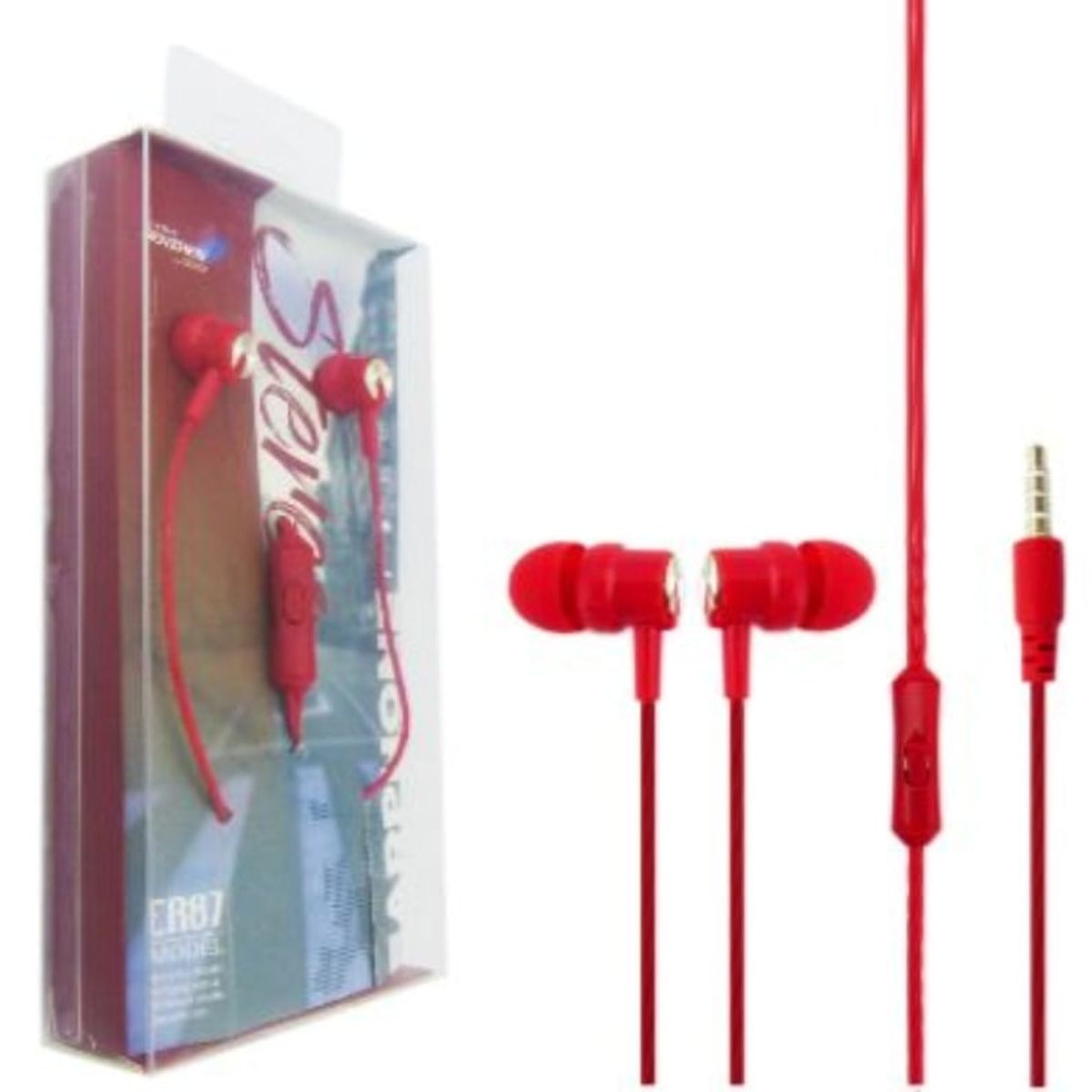 OEM - AUDIFONOS IN EAR CON MICROFONO MODELO ER-87