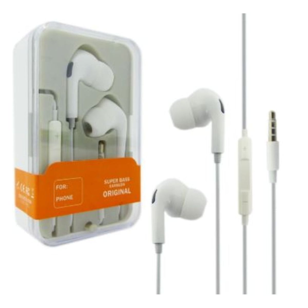 OEM - AUDIFONOS IN EAR CON MICROFONO PLUG 35 ESTEREO