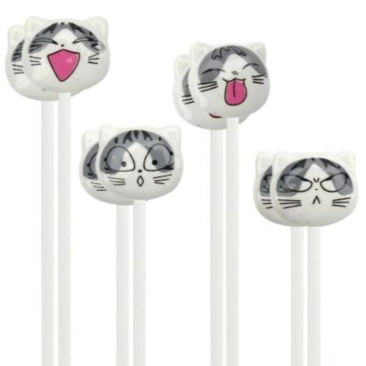 OEM - AUDIFONOS PARA NIÑO CON CABLE DISEÑO GATOS