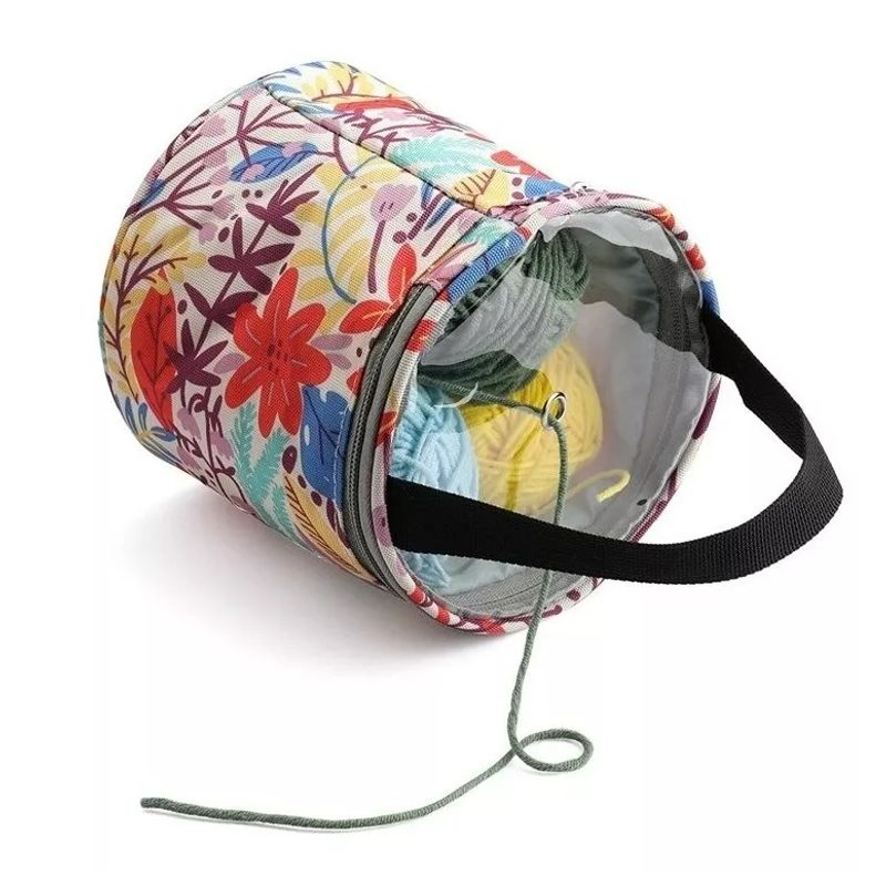 GENERICO - Bolso Porta ovillos Hilos Y Accesorios