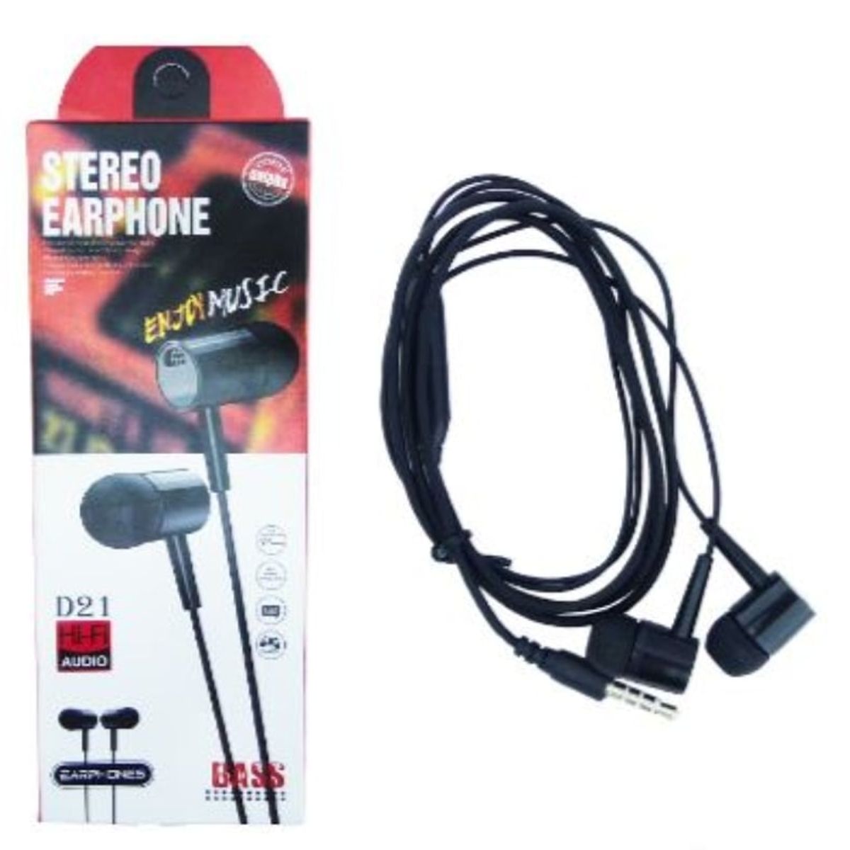 OEM - AUDIFONO IN EAR CON MICROFONO SEF-009-L31 COLORES EN CAJA