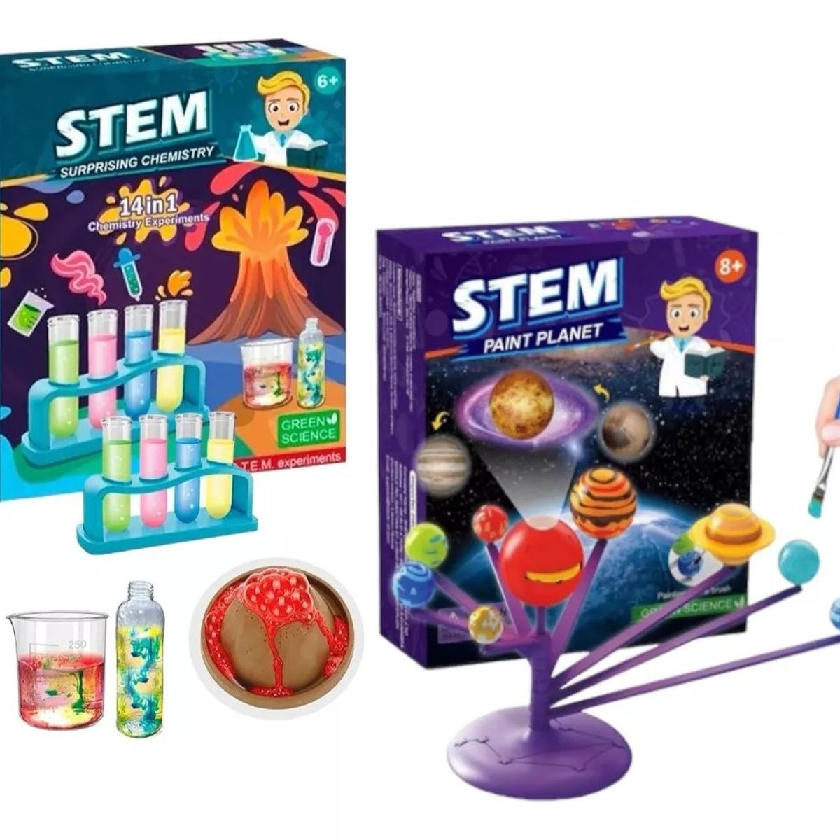 GENERICO - Juegos De Ciencias Experimento Divertido Y Planetas