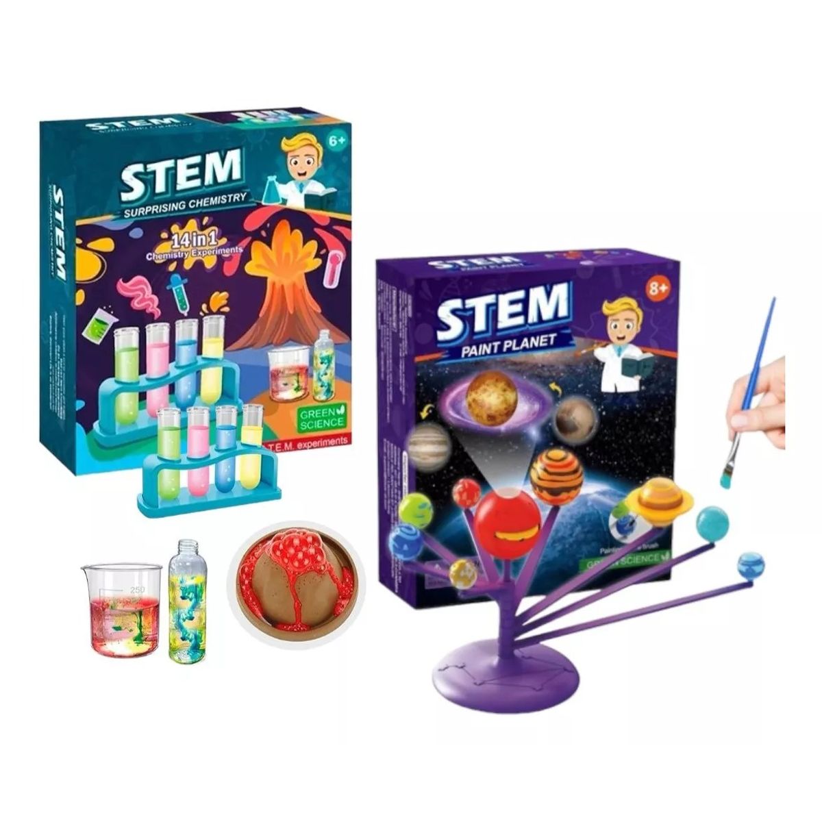 GENERICO - Juegos De Ciencias Experimento Divertido Y Planetas