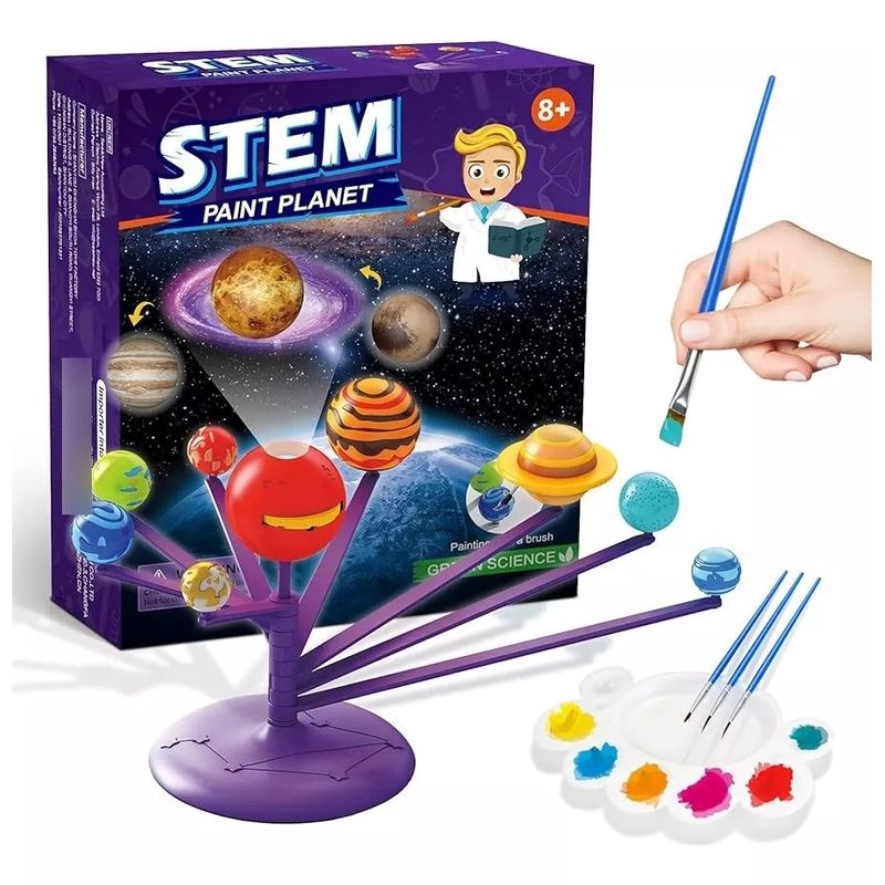 GENERICO - Pack 2 Juegos De Ciencias Experimento Divertido Y Planetas