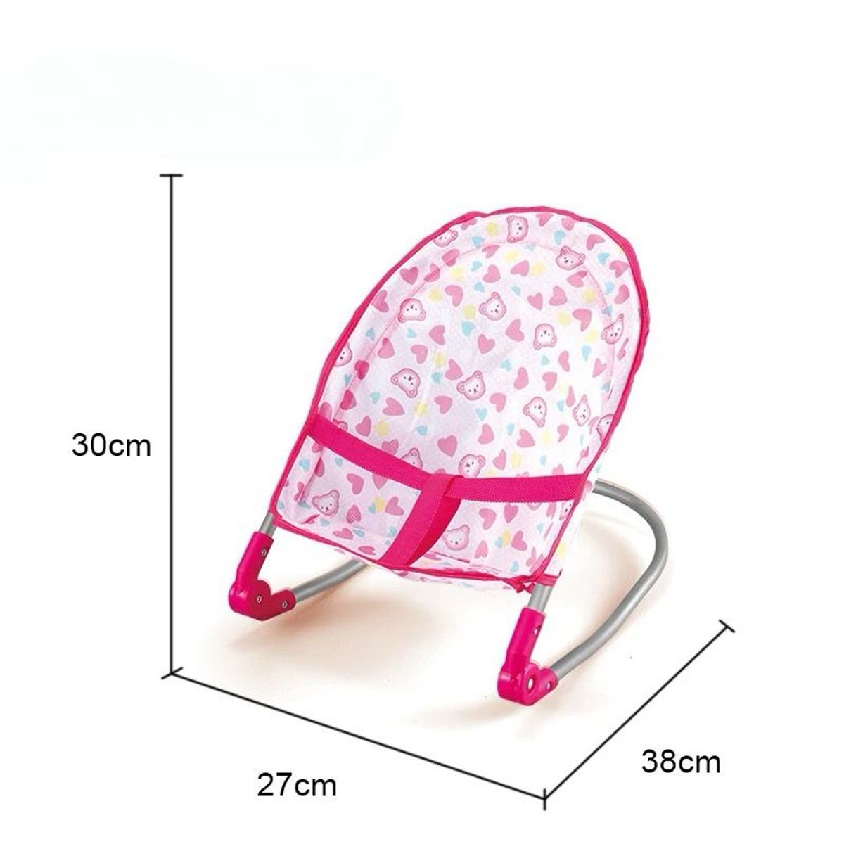 GENERICO - Set Muñecas 4 En 1 Cuna Silla Columpio Y Hamaca
