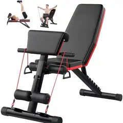 GENERICO - Máquina Abdominales De Ejercicios Banca Elasticos