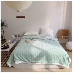 HOMER DESIGN - Frazada Manta Sherpa Polar Termica 1.5 Plaza 150*200cm Hmmt20