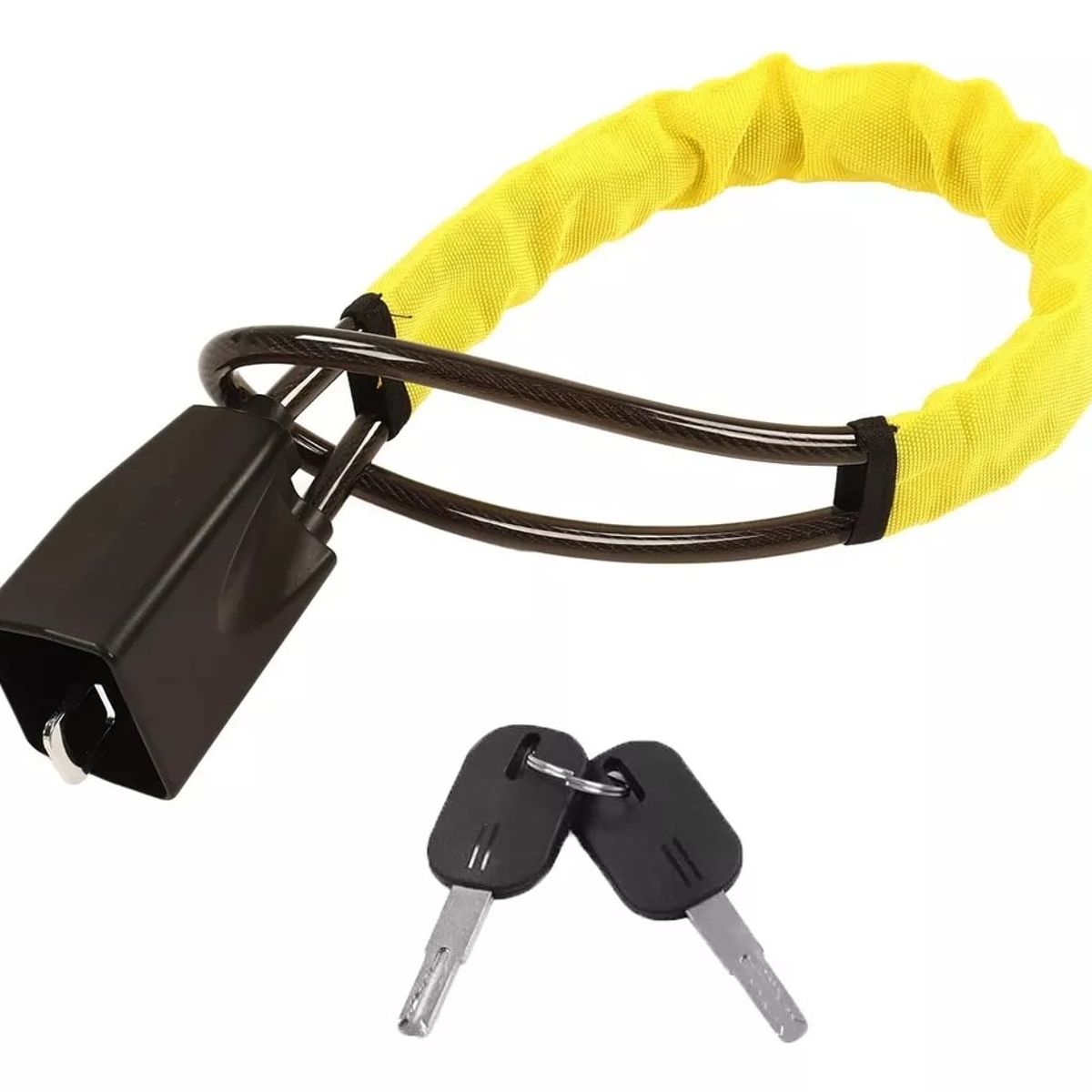 KUANGYE - Bloqueo Antirrobo Universal Para Volante De Coche Con Llaves