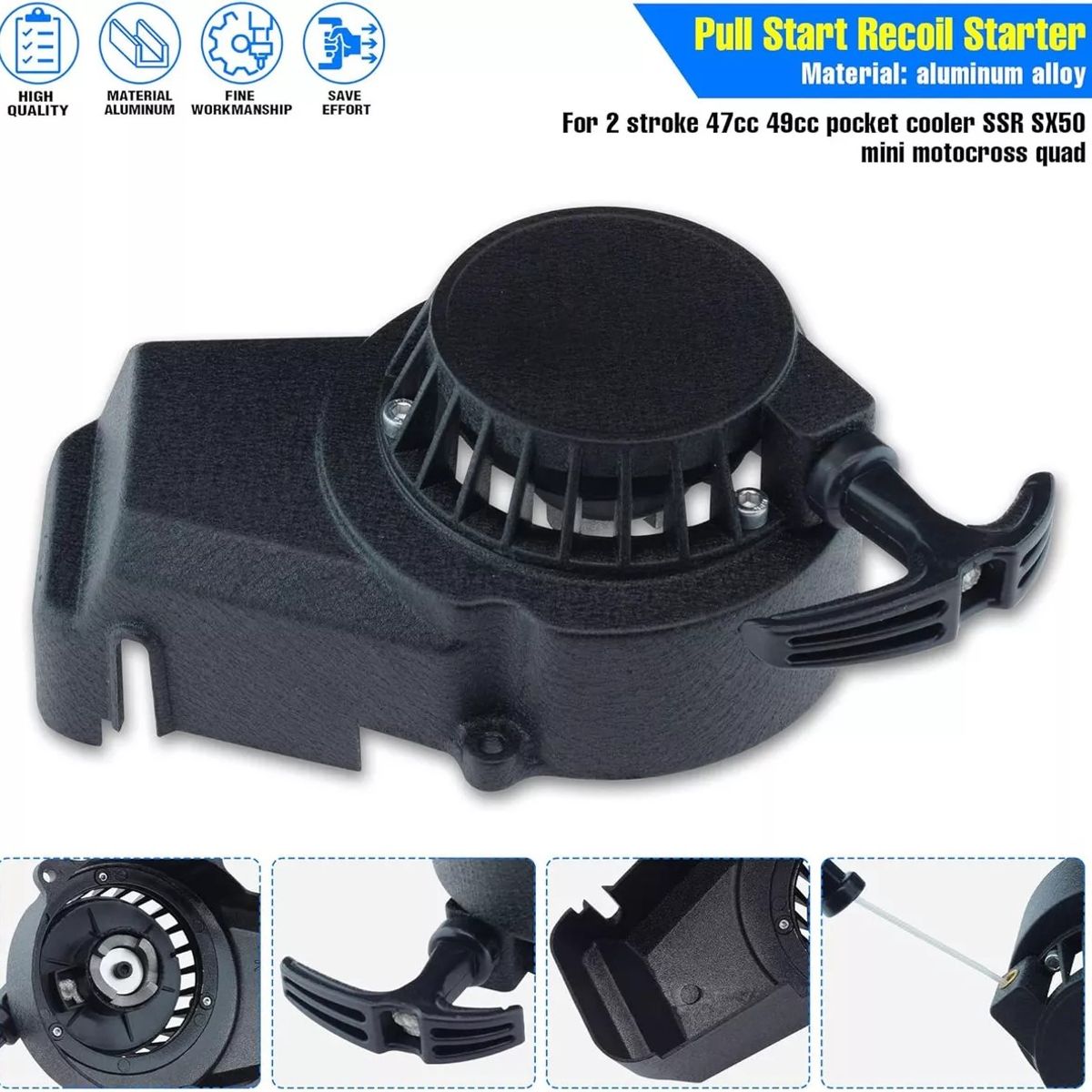 KUANGYE - Tirador 2t - Partidor Motor 49 Cc