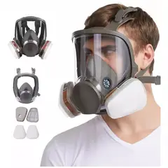 KUANGYE - Máscara De Gas Full Face Modelo 6800 7 En1,filtros Gases