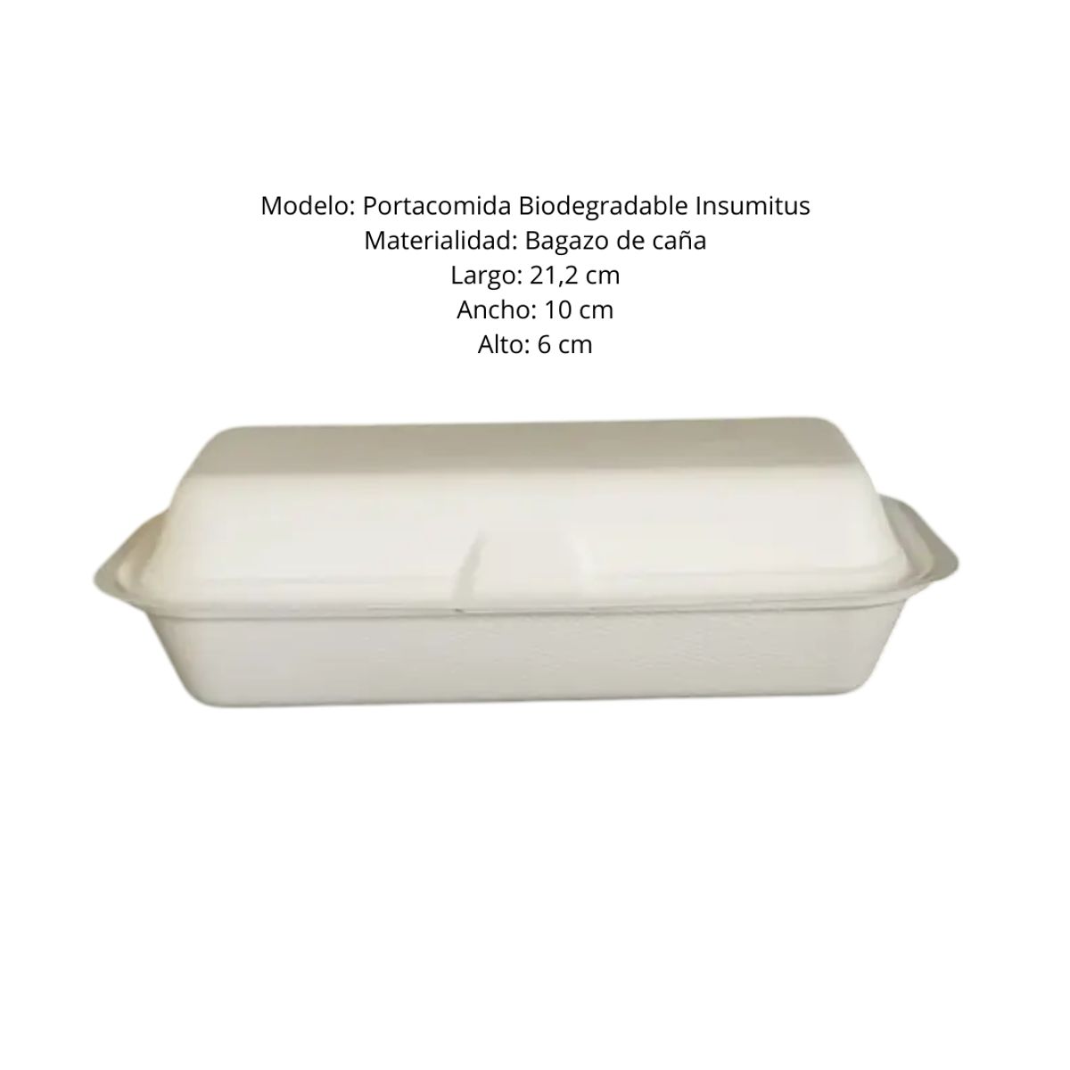 GENERICO - Porta Completo Chico Biodegradable 50 unidades