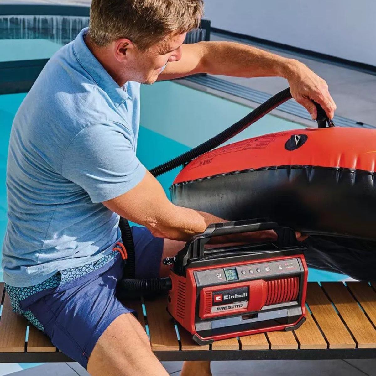 EINHELL - Compresor Inal. Einhell Pressito 18/25 - Sin Baterías