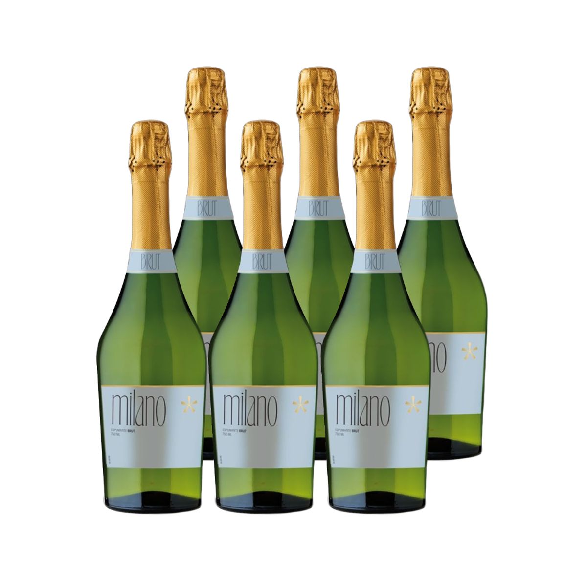 UNDURRAGA - 6x Espumantes Milano Brut 750cc