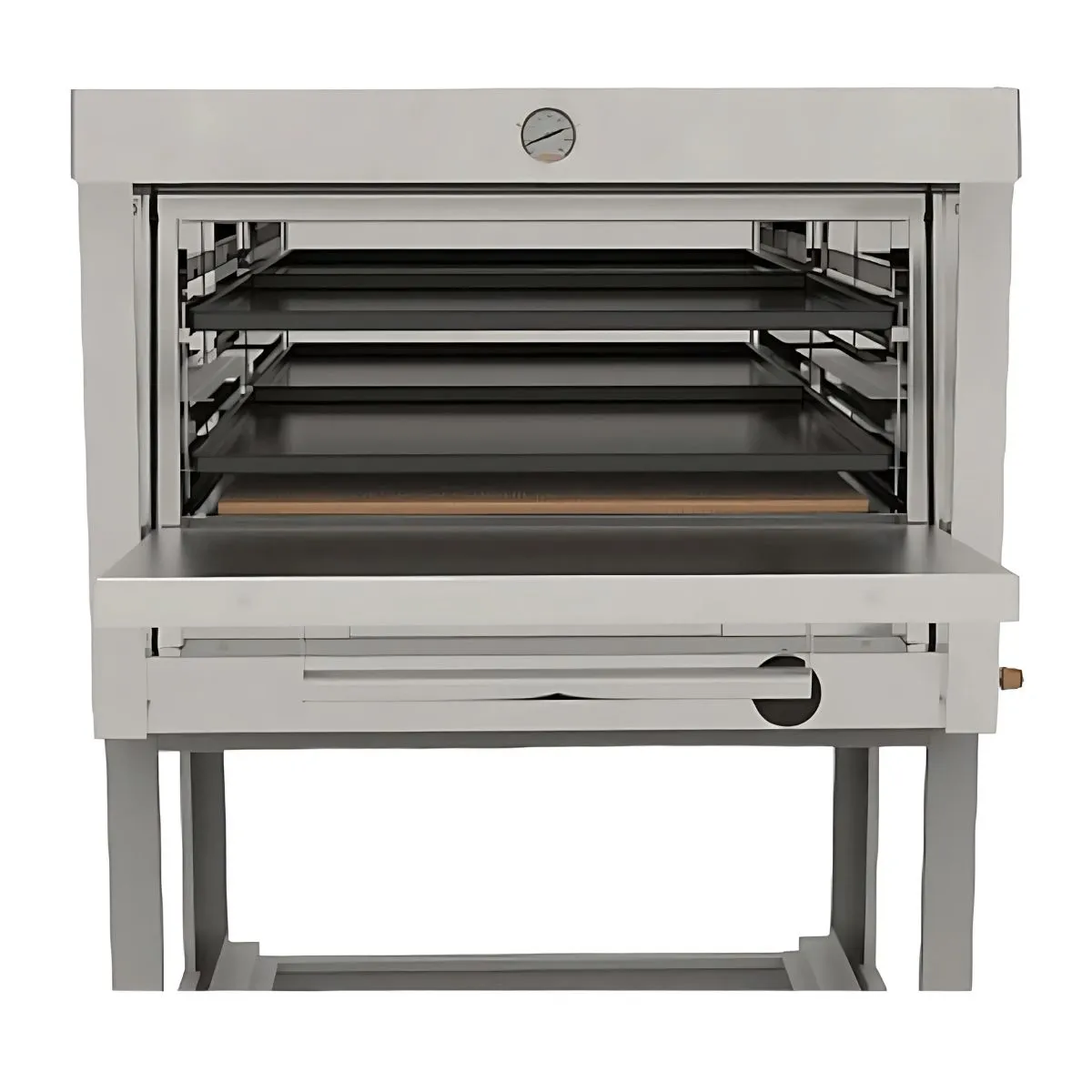 TODODESCUENTO - Horno Industrial 1 Camara, 2 Bandeja 58x65 Cms Certificado