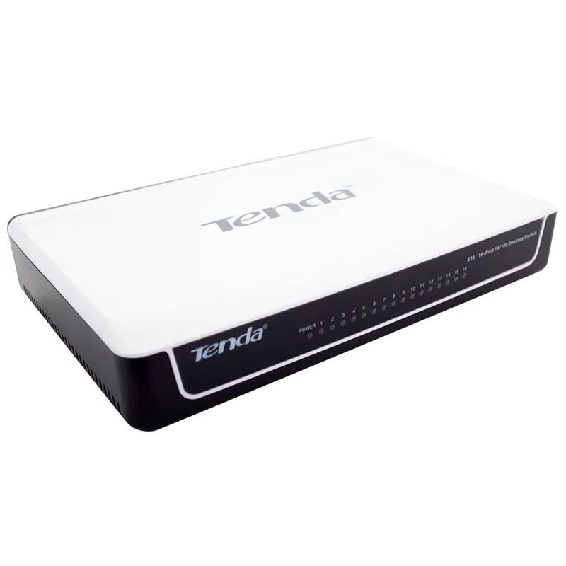 TENDA - Switch Tenda 16 Puertos Lan 10/100