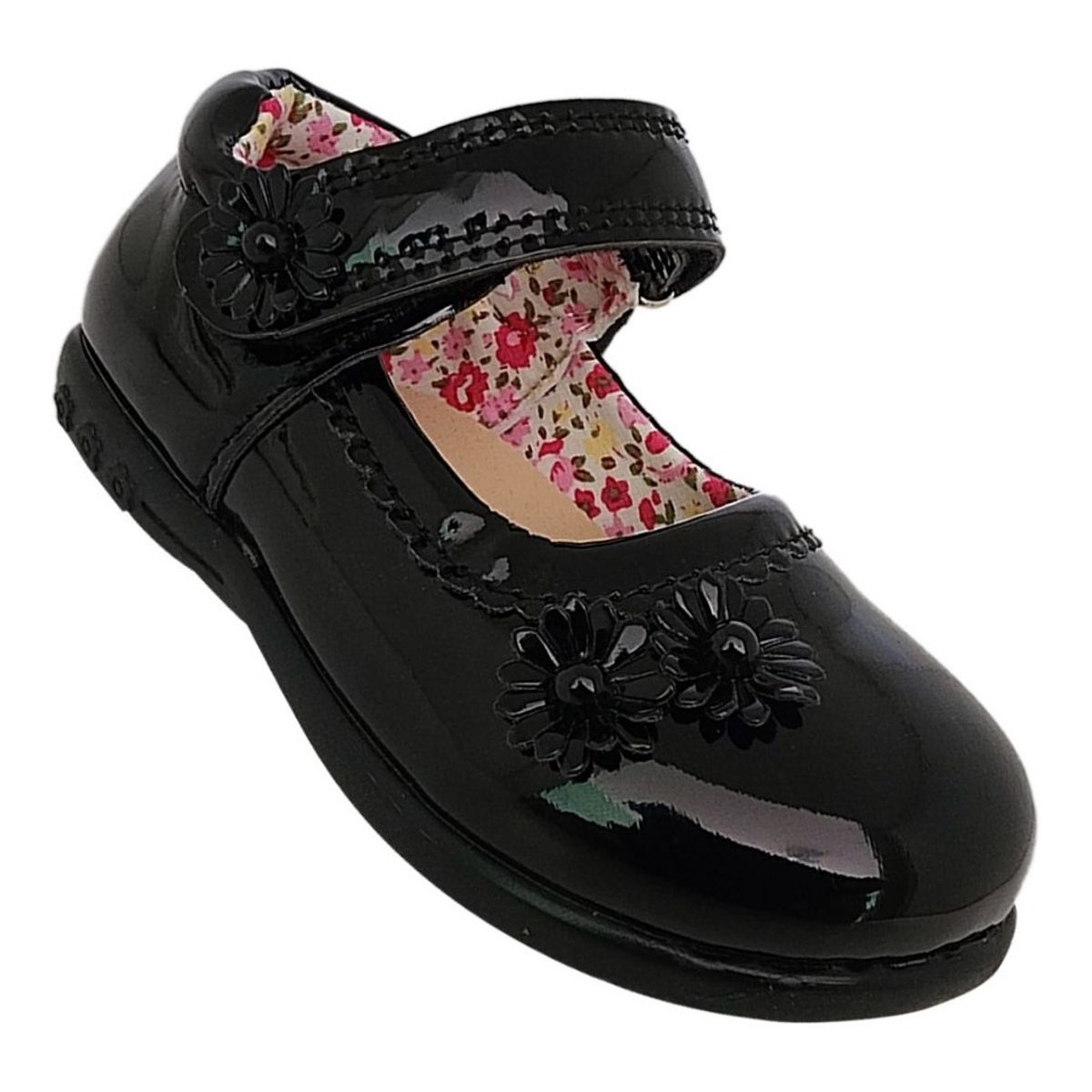 ZAPATOS Y ZAPATILLAS - Zapato Infantil Niña Charol Fiestas Navidad Bautizos Negro 7001