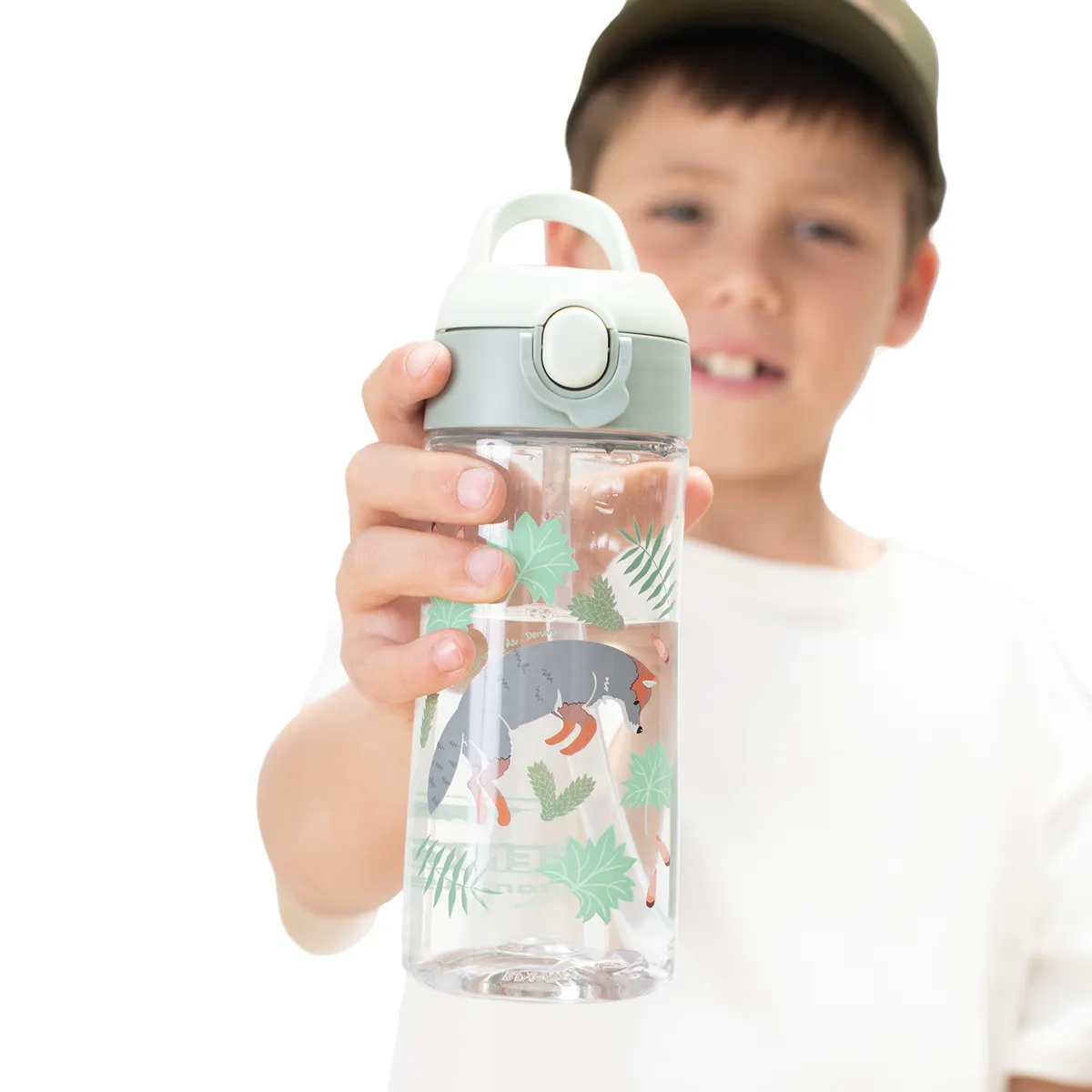 LENGA - Botella Kids Niños Tritan®  Zorro de Darwin 450ml Lenga®