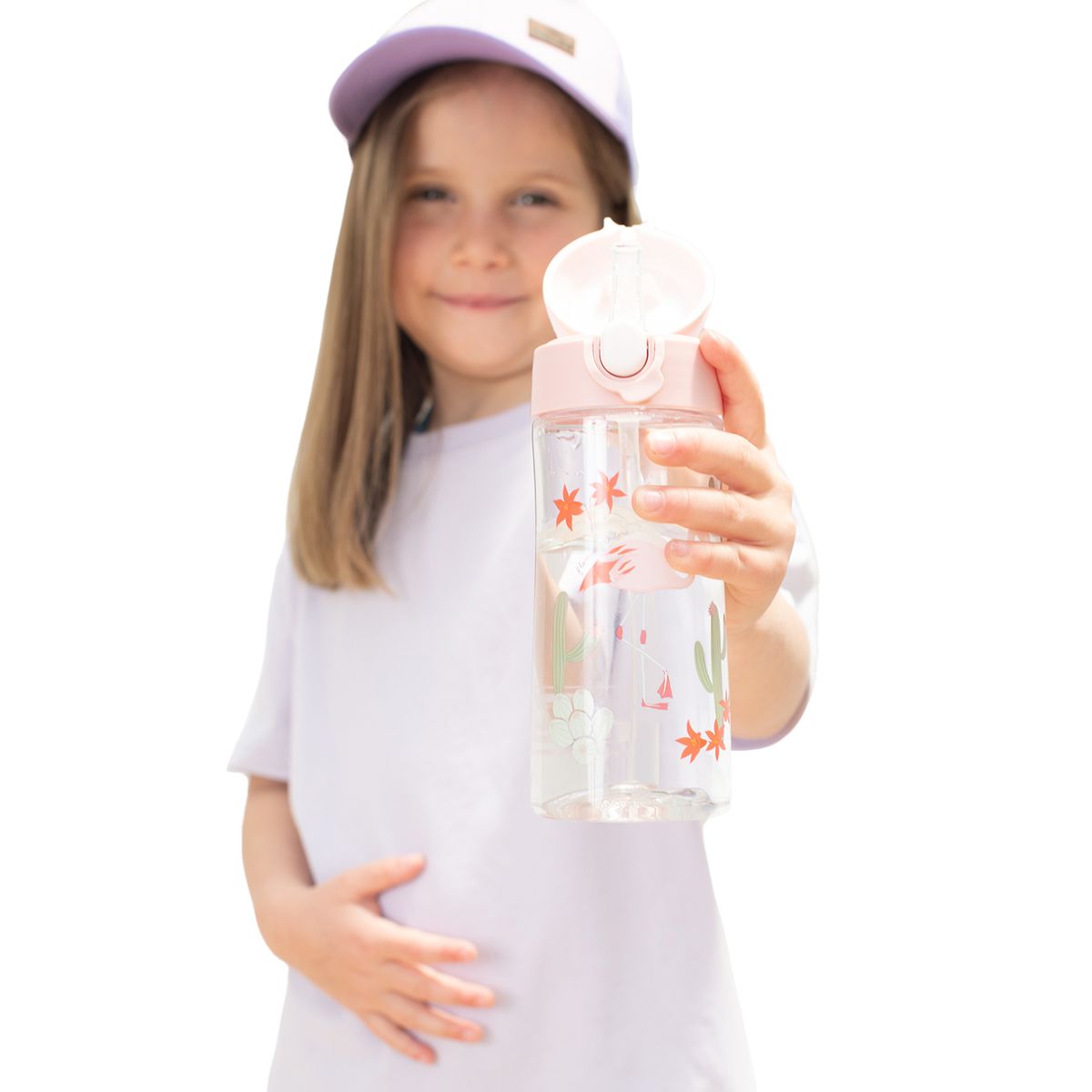 LENGA - Botella Kids Niños Tritan® Flamenco 450ml Lenga®