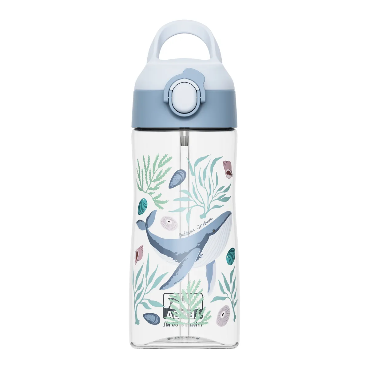 LENGA - Botella Kids Niños Tritan® Ballena Jorobada 450ml Lenga®