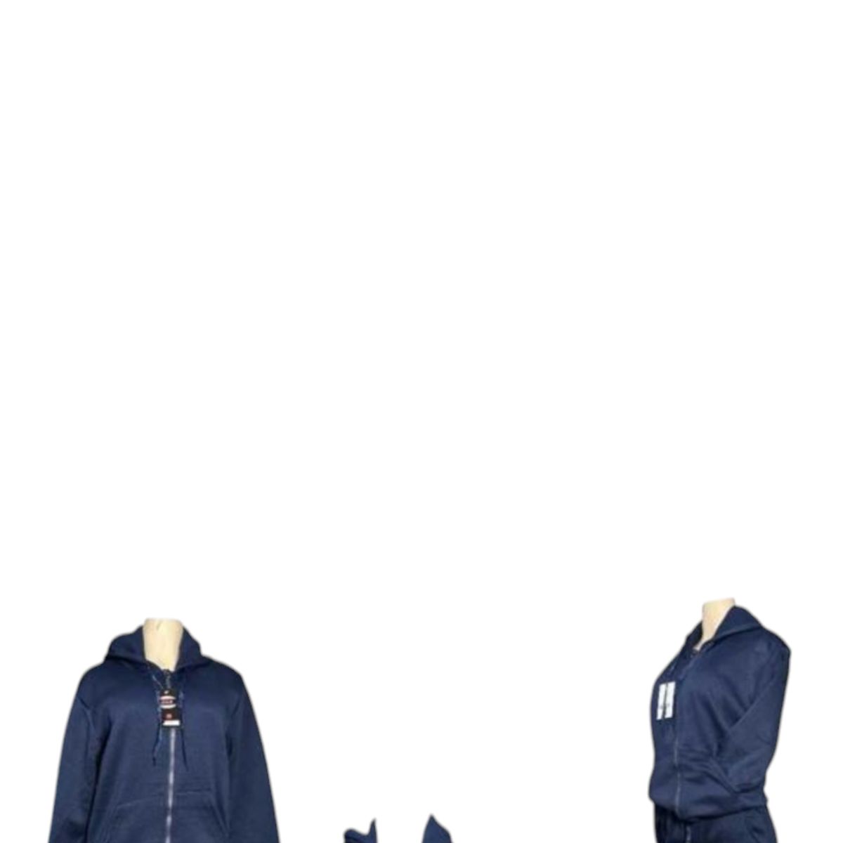 AGW - Pack 2 Conjuntos Buzo+poleron Azul Marino Escolar